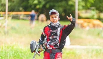 Paintball team building