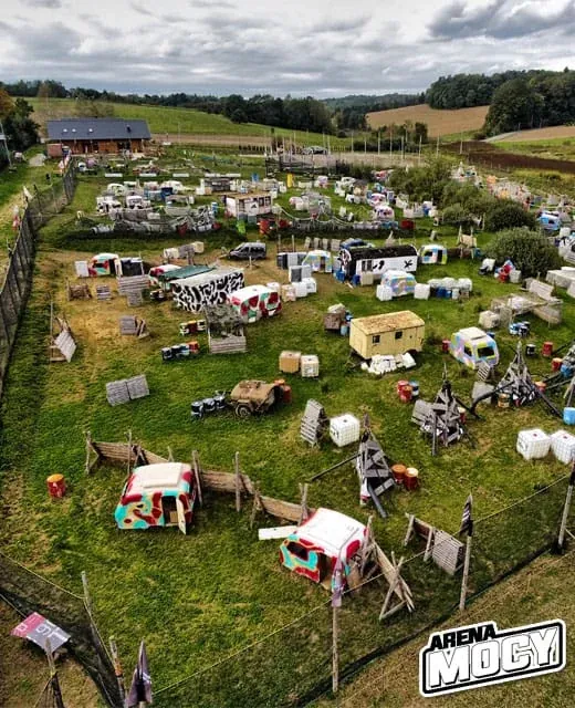 Profesjonalne pole paintballowe Arena Mocy