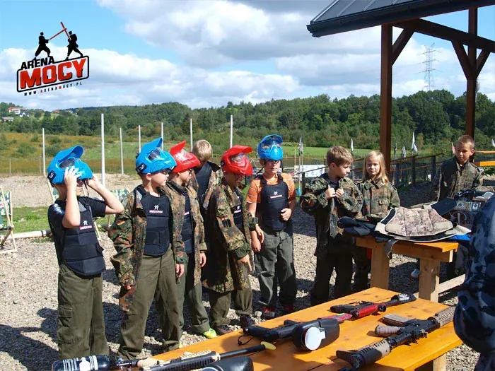 Urodziny w Arenie Mocy - paintball dla dzieci i dorosłych